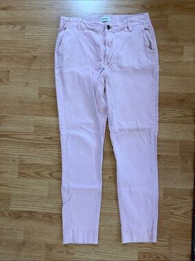 pistola Pastel Pink Cropped Slim Jeans